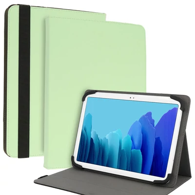 Tok, Wonder Soft, univerzális, 10˝, tablet tok, oldalra nyíló, menta zöld, bliszteres