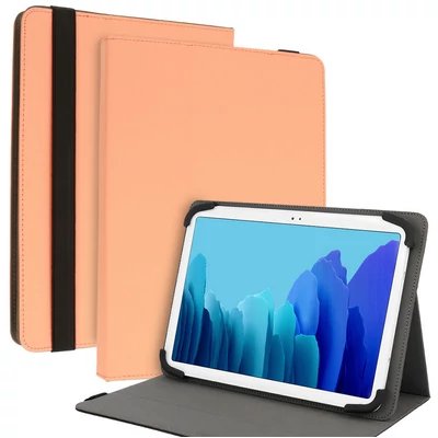 Tok, Wonder Soft, univerzális, 10˝, tablet tok, oldalra nyíló, narancssárga, bliszteres