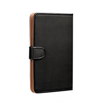 Tok, Fancy, univerzális, 7"-8˝, tablet tok, oldalra nyíló, fekete, bliszteres, (prémium minőség)