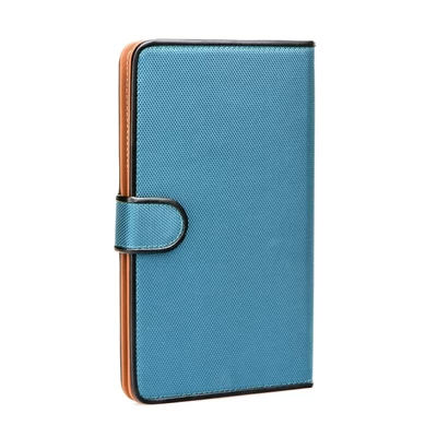 Tok, Fancy, univerzális, 9"-10˝, tablet tok, oldalra nyíló, kék, bliszteres, (prémium minőség)