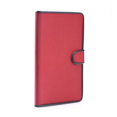 Tok, Fancy, univerzális, 7"-8˝, tablet tok, oldalra nyíló, piros, bliszteres, (prémium minőség)