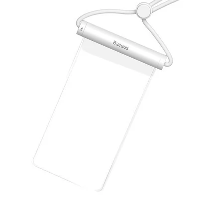 Tok, Baseus, Waterproof /FMYT000002/, vízálló telefon tok, univerzális, fehér