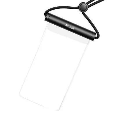 Tok, Baseus, Waterproof /FMYT000001/, vízálló telefon tok, univerzális, fekete