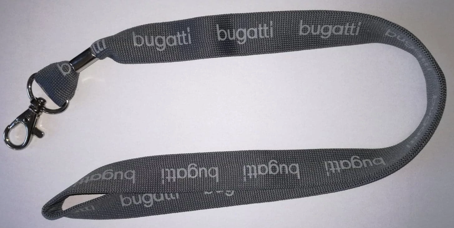 Bugatti nyakpánt, kulcstartó