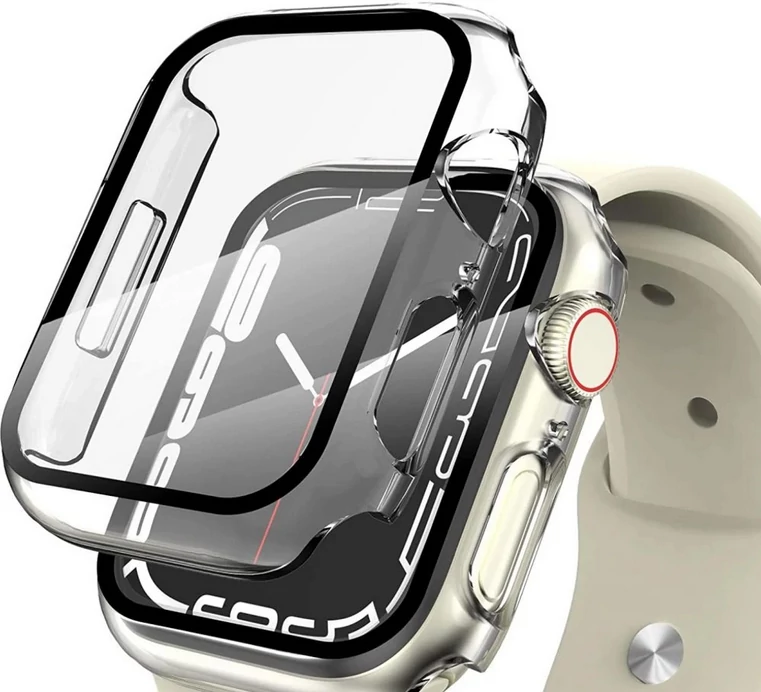Óratok, Apple Watch, Méret: 49mm, átlátszó