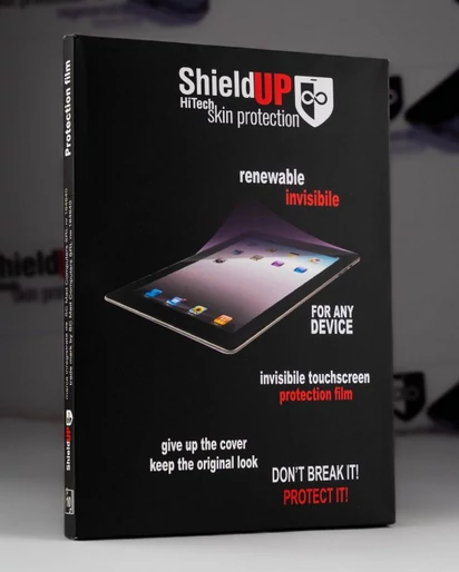 Képernyővédő, ShieldUp, méretre vágható, öngyógyító tablet fólia, 10db / csomag