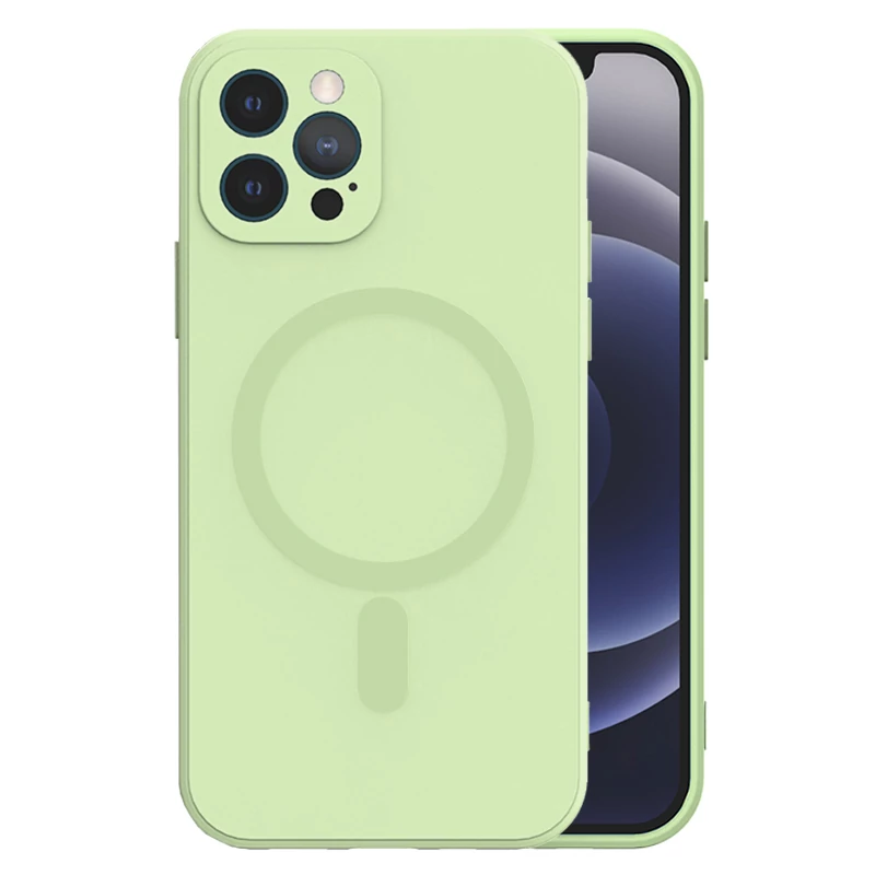 Tok, MagSilicone, szilikon hátlap, Apple Iphone 12 (6,1