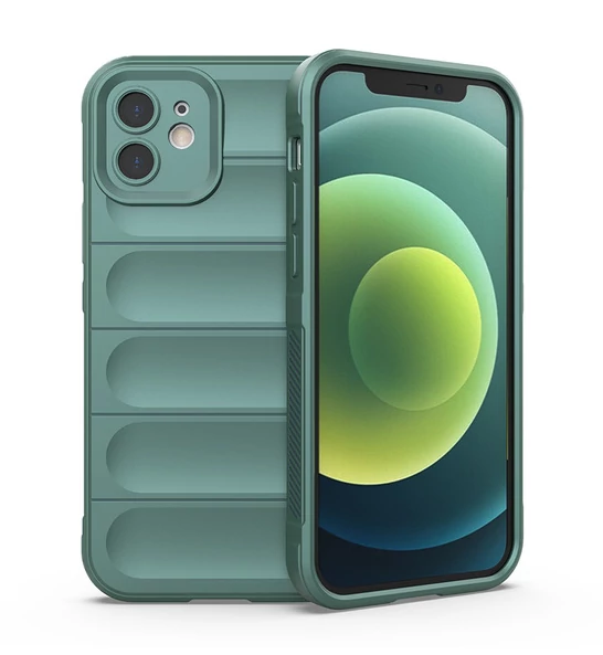 Tok, Pastel Armor, Honor 90 5G, szilikon hátlapvédő, sötétzöld