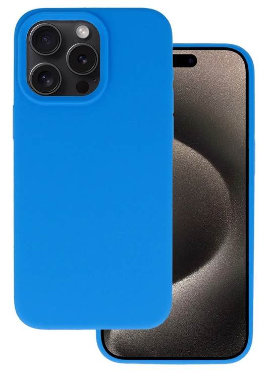 Tok, erősített szilikon hátlap, Xiaomi Redmi Note 9 Pro, világoskék