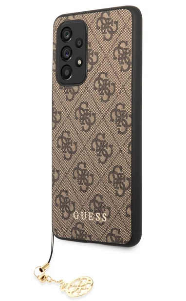 Tok, Guess /GUHCA53GF4GBR/, 4G Charms, Samsung Galaxy A53 5G, barna