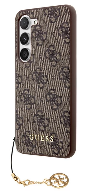 Tok, Guess /GUHCS23MGF4GBR/, 4G Charms, Samsung Galaxy S23 Plus, barna