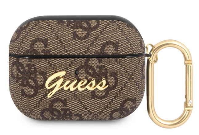 Tok, Guess /GUAP4GSMW/, Apple Airpods Pro, 4G Script PC/PU, barna