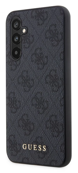 Tok, Guess /GUHCSA54G4GFGR/, Metal Gold Logo, Samsung Galaxy A54 4G / 5G, szürke