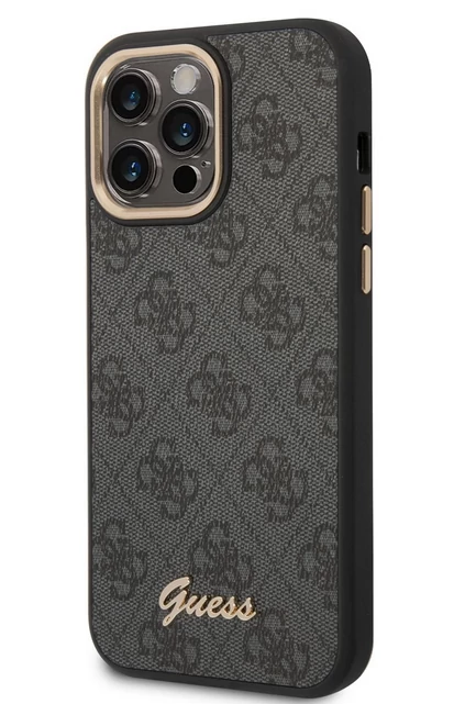 Tok, Guess /GUHCP14SHG4SHK/, PC/TPU 4G Metal Camera Outline, Apple Iphone 14 (6,1