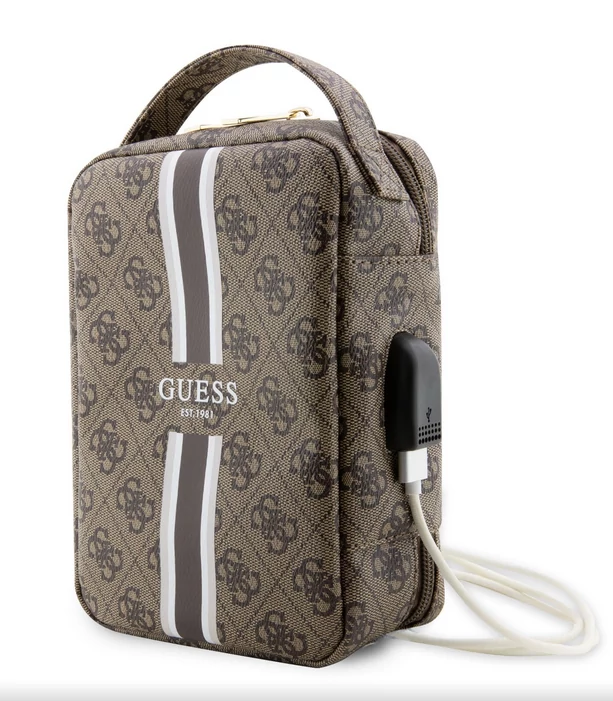 Táska, Guess, /GUHBP4RPSW/, ECO bőr, barna