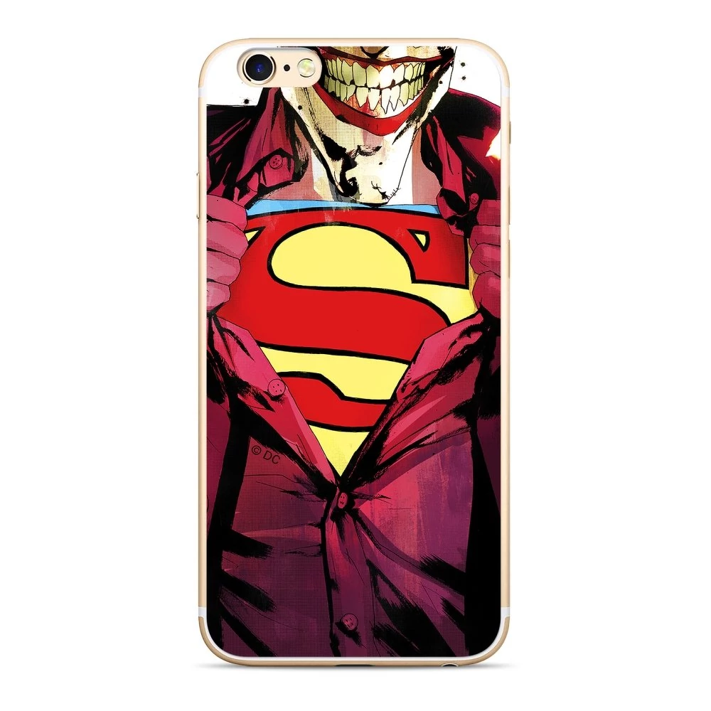 Szilikon tok, Apple Iphone 5 / 5S / SE, DC, mintás hátlap, minta 9 (Joker 2)