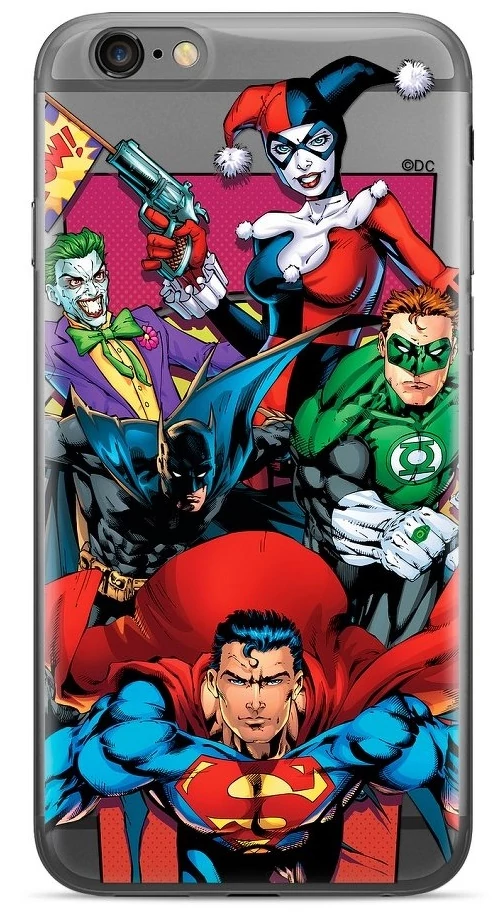 Szilikon tok, Samsung Galaxy A10 A105, DC, mintás hátlap, minta 7 (Justice League)