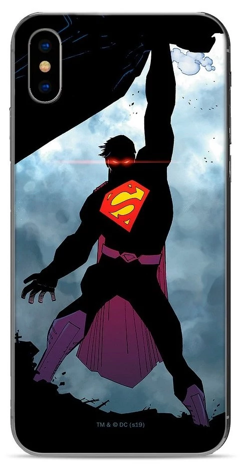 Szilikon tok, Samsung Galaxy A10 A105, DC, mintás hátlap, minta 4 (Superman 2)
