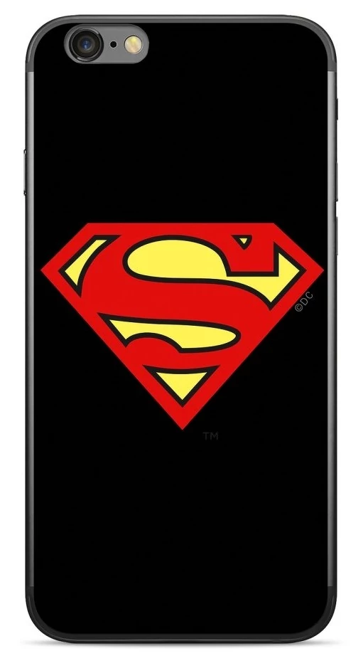Szilikon tok, Huawei P Smart (2019), DC, mintás hátlap, minta 002 (Superman)
