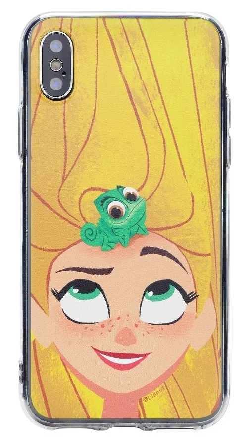 Szilikon tok, Huawei P20 Lite, Disney, mintás hátlap, minta 5 (Aranyhaj és Pascal)
