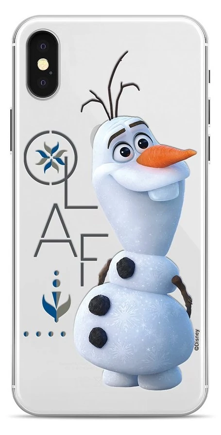 Szilikon tok, Samsung Galaxy A40 A405, Disney, mintás hátlap, minta 8 (Olaf)