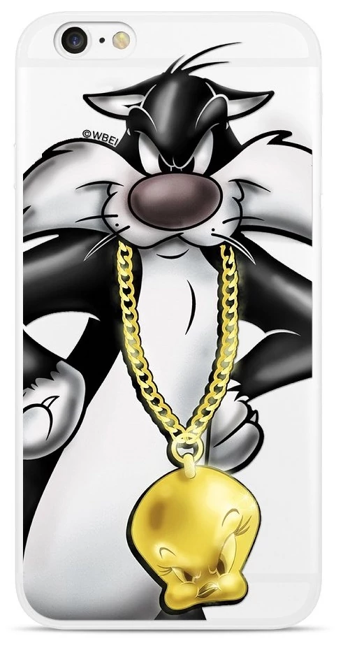 Szilikon tok, Samsung Galaxy A10 A105, Looney Tunes, mintás hátlap, minta 3 (Szilveszter)