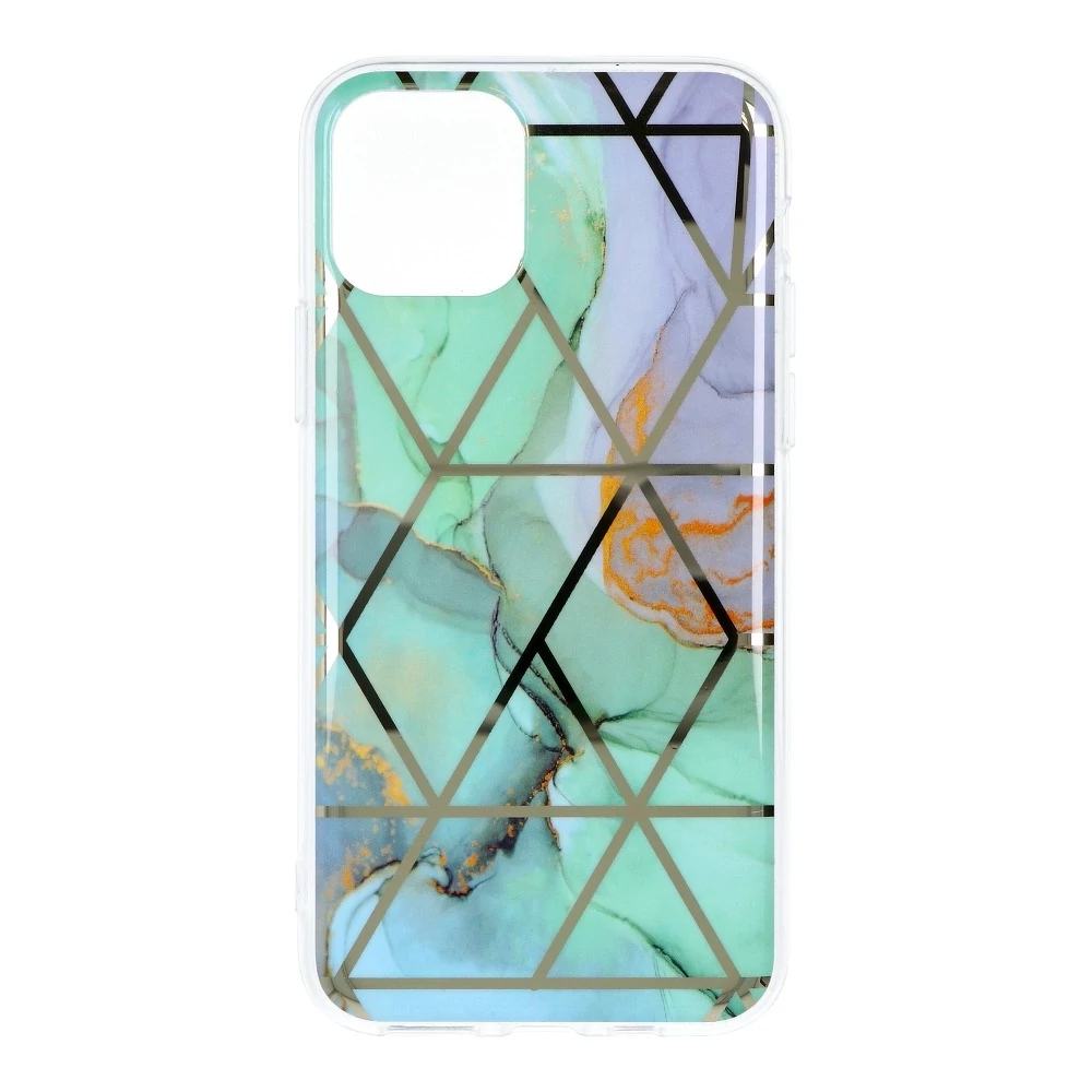 Tok, Marble Cosmo, mintás hátlap, szilikon kerettel, Samsung Galaxy A12 A125, minta 3