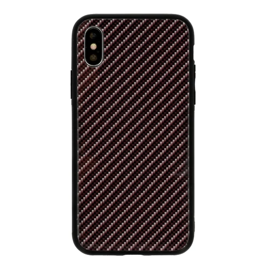 Tok, Carbon glass, üveg hátlap, szilikon kerettel, Huawei P Smart (2019), sötét szürke