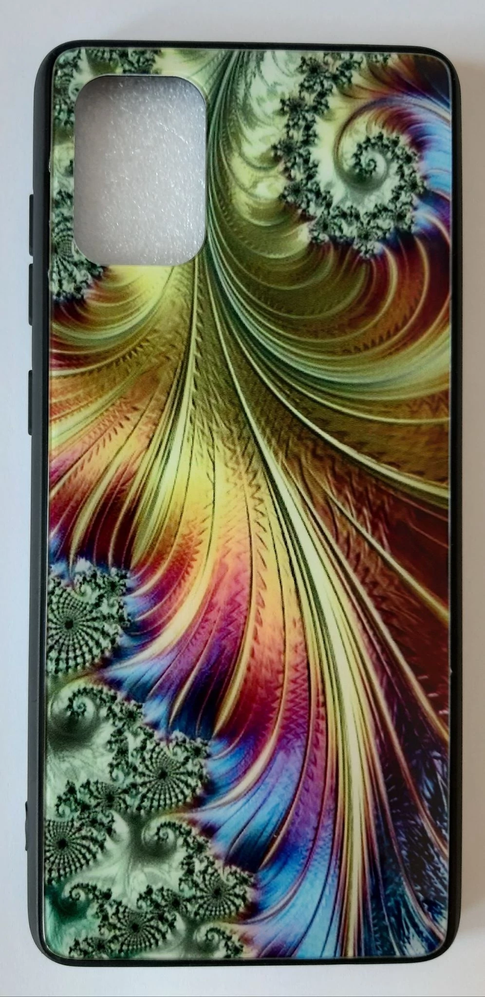 Tok, Glass, mintás üveg hátlap, szilikon kerettel, Apple Iphone 11 Pro (5,8