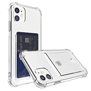 Szilikon tok kártyatartóval, Apple Iphone 13 (6,1
