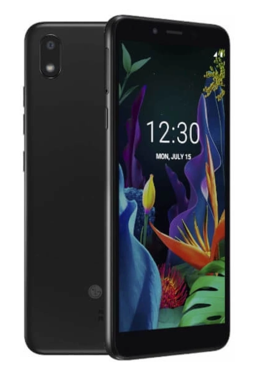 Mobiltelefon, LG K20, Kártyafüggetlen, Dual SIM, fekete