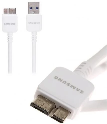 Adatkábel, Samsung Tab 3 , gyári, /ET-DQ10Y0WE/, fehér, csomagolás nélküli