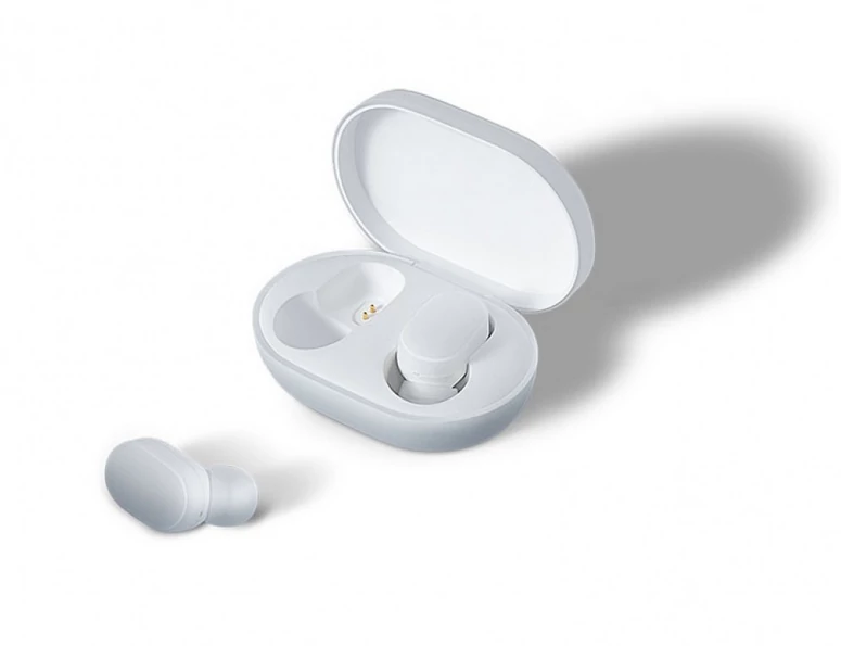 Bluetooth headset, Xiaomi Mi AirDots, vezeték nélküli fülhallgató, fehér, bliszteres