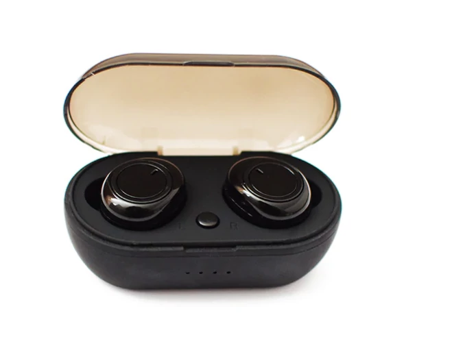 Bluetooth headset, Remax, R9, vezeték nélküli fülhallgató, fekete, bliszteres