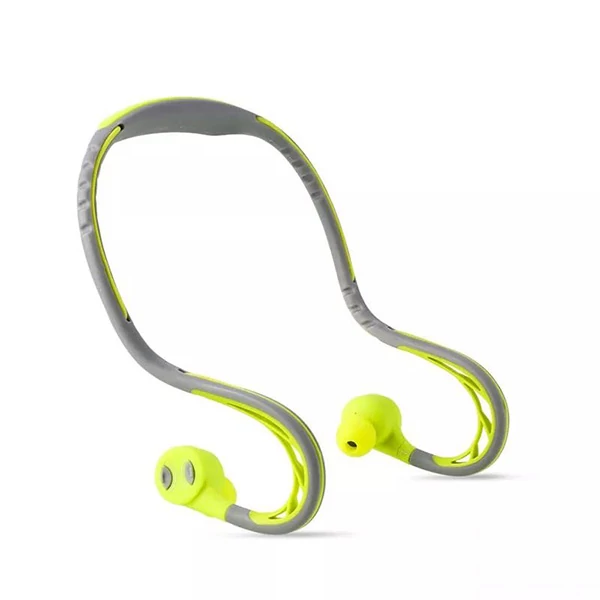 Headset, Remax RB-S20 sport bluetooth headset, szürke-sárga, bliszteres