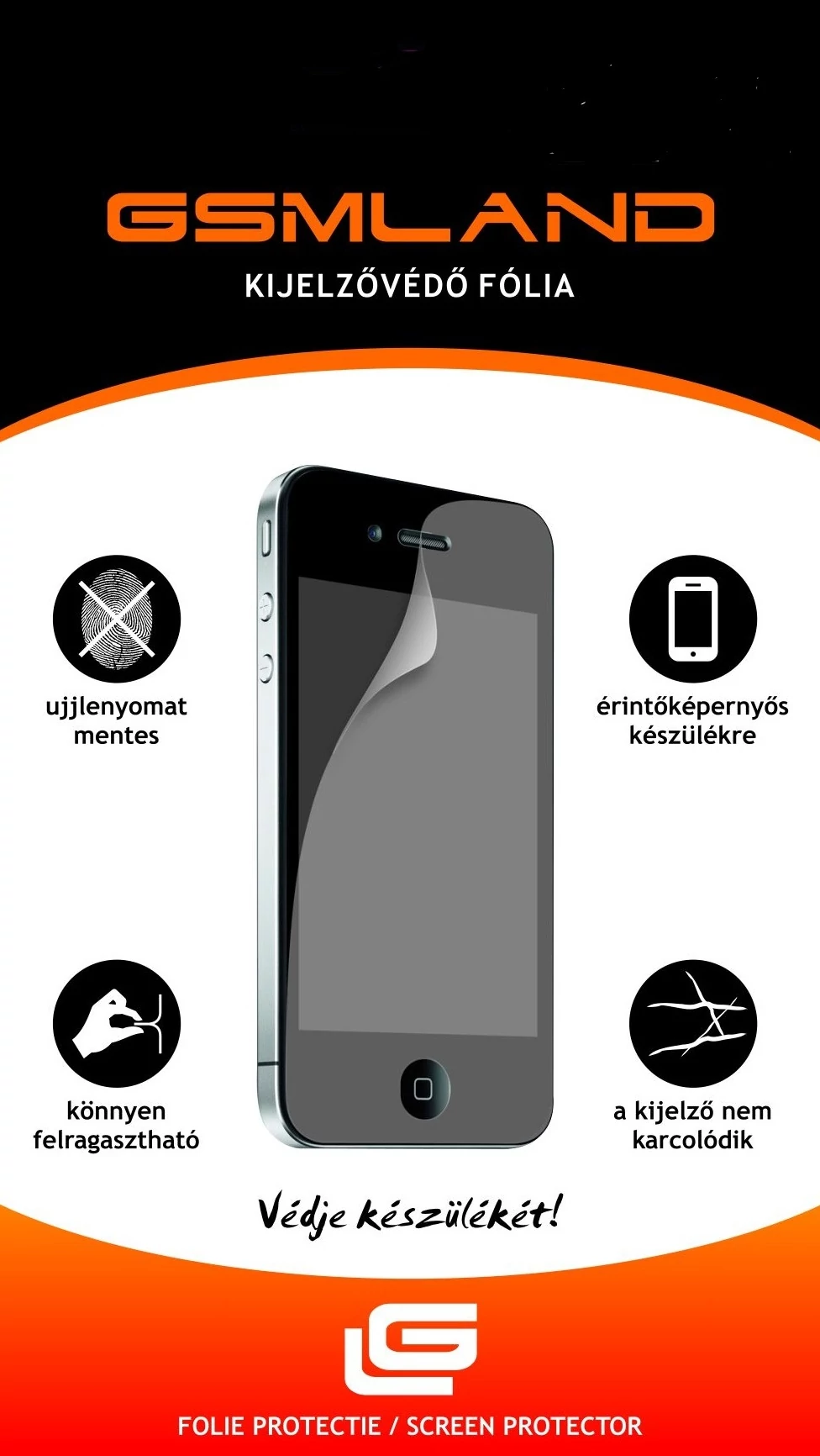 Képernyővédő fólia, Samsung Galaxy Note 3 N7200, matt
