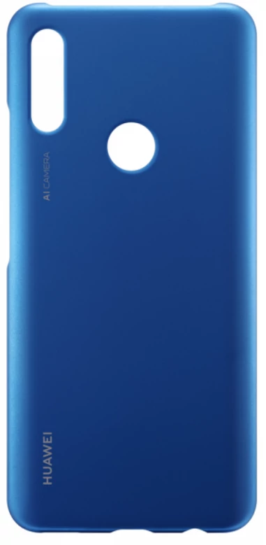 Gyári tok, Huawei P Smart Z, műanyag hátlap, kék, bliszteres
