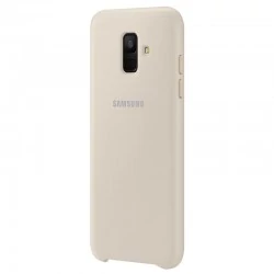 Gyári tok, Samsung Galaxy J6 (2018), Protective Cover, arany, bliszteres, EF-PJ600CFEG