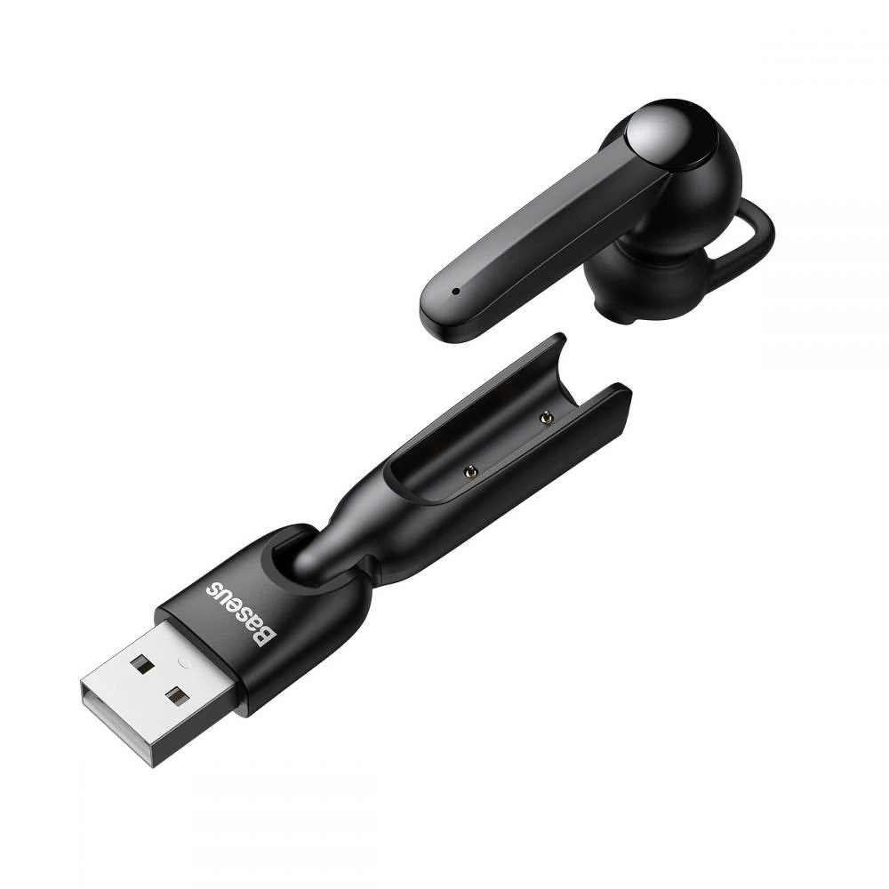 Bluetooth headset, Baseus Encok A05 /NGA05-01/, vezeték nélküli fülhallgató, fekete, bliszteres