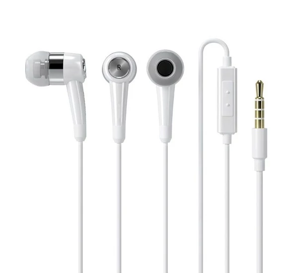 Headset, Samsung, /EHS44FSWE/, sztereó, felvevőgombos, 3.5mm jack csatlakozóval, fehér, gyári, csomagolás nélküli
