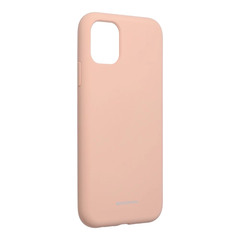 Tok, Mercury Silicone, szilikon hátlapvédő, Samsung Galaxy A52 5G / 4G, halvány rózsaszín