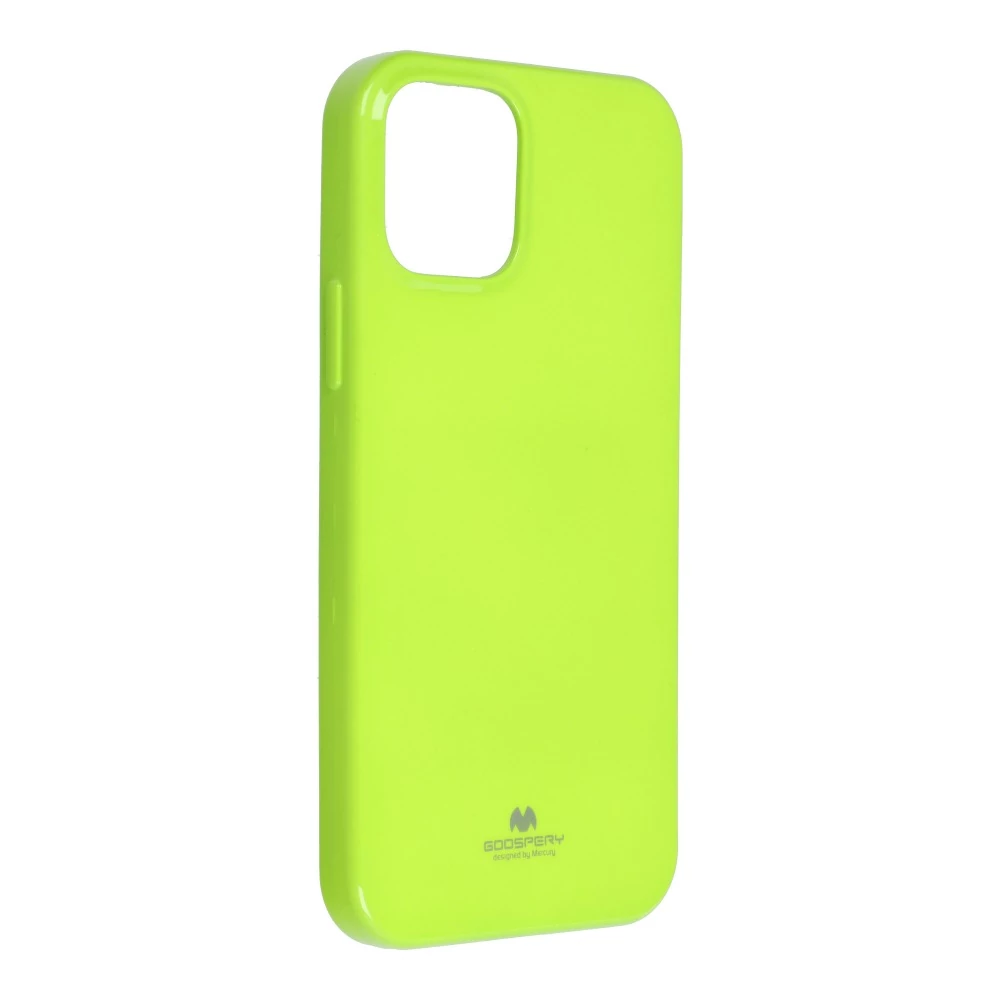 Tok, Mercury Jelly, szilikon, (csillámporos), Samsung Galaxy S10 E, lime zöld