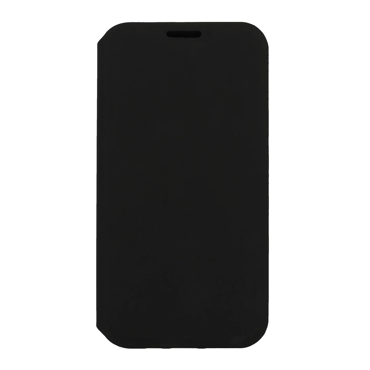 Tok, Vennus Lite, oldalra nyíló műbőr flip tok, Apple Iphone 12 Mini (5,4˝), fekete, (szilikon belsővel), bliszteres