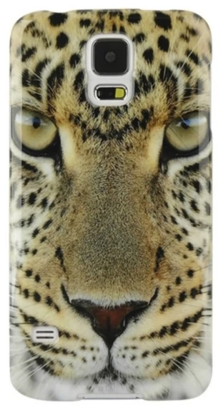Szilikon tok, Apple iPhone X / XS, átlátszó, mintás hátlap, minta 12 (Leopárd)