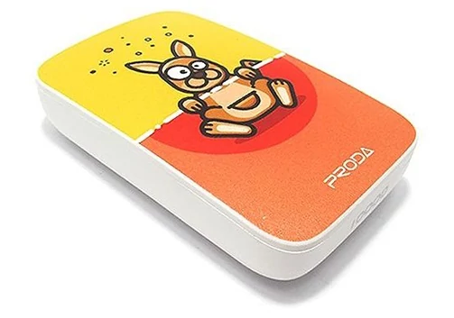 Power Bank, Remax PPL-23, 10000mAh, USB csatlakozó, micro USB, kenguru mintás, bliszteres