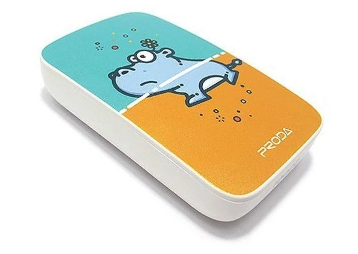 Power Bank, Remax PPL-23, 10000mAh, USB csatlakozó, micro USB, viziló mintás, bliszteres