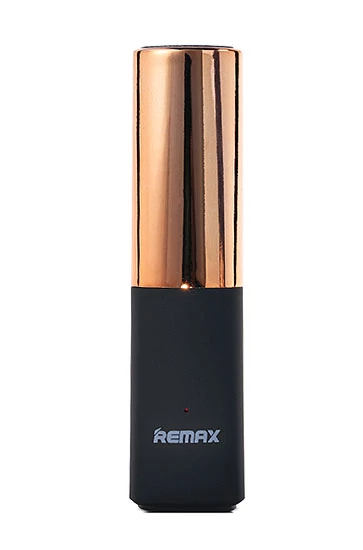 Power Bank, Remax Lipstick, 2400mAh, micro USB, RPL-12, arany