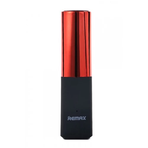 Power Bank, Remax Lipstick, 2400mAh, micro USB, RPL-12, piros