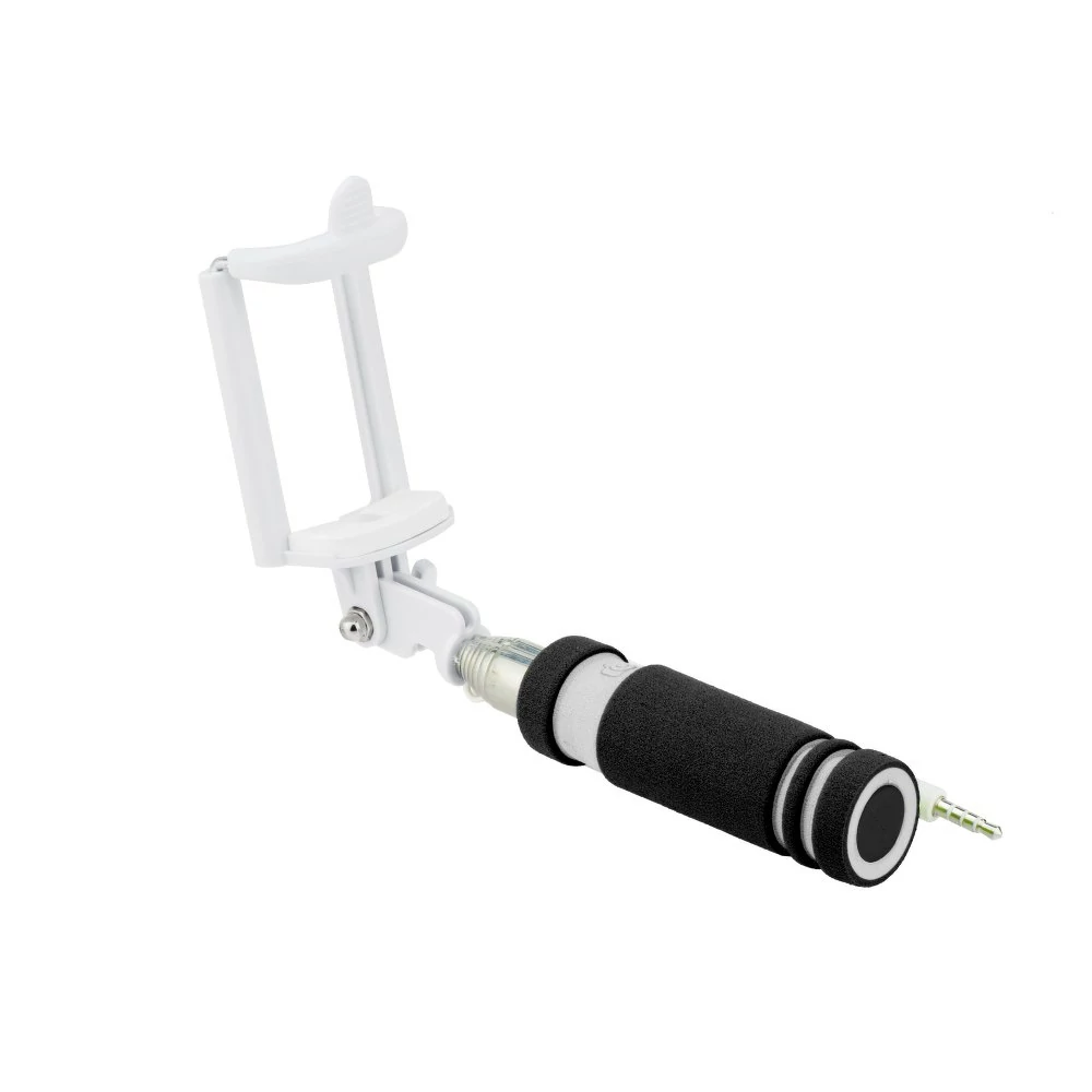 Selfie bot, Blun mini selfie bot, 3,5 mm jack csatlakozóval, univerzális, fekete