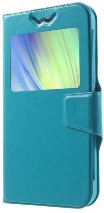 Tok, Crazy, univerzális, oldalranyíló ablakos flip tok, M méret 4,3